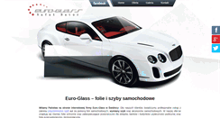 Desktop Screenshot of euro-glass.pl